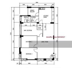 Blk 371 Woodlands Avenue 1 (Woodlands), HDB 4 Rooms #133470032